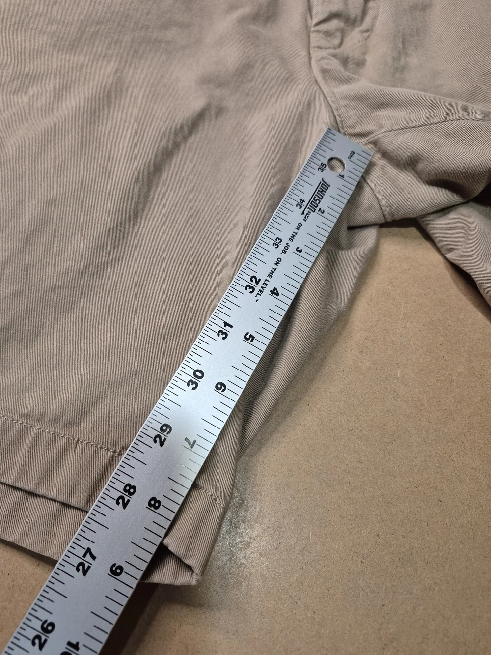 J. Crew Men's Light Khaki Flat-Front Shorts 4213/7